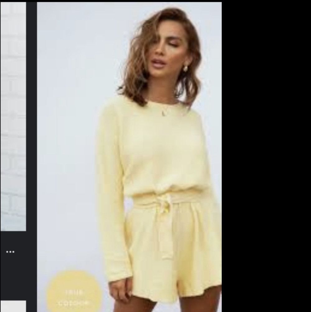 Sabo Skirt yellow playsuit